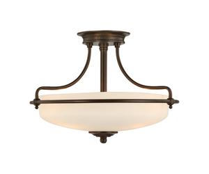 Elstead Lighting Griffin Plafonnier avec suspension, QZ-GRIFFIN-SFS-PN,