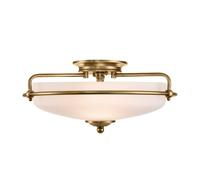 Elstead Lighting Griffin plafonnier 3x60 W laiton QZ-GRIFFIN-F-WS