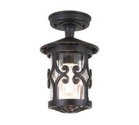 Plafonnier extérieur Hereford 1xE27 noir Elstead BL13A-BLACK