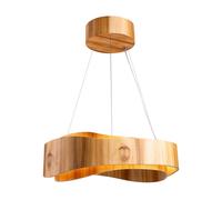 Elstead Lighting Horizon Suspension ronde LED, QN-HORIZON-RING-LED-60-TEAK,