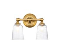 Elstead Lighting Huguenot Lake Applique murale G9, 2 sources lumineuses, FE-HUGOLAKE2BATH-BB,