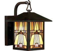 Elstead Lighting Inglenook Outdoor applique murale extérieure 1x60 W marron QZ-INGLENOOK2-S
