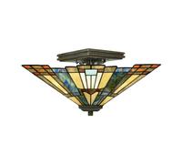 Elstead Lighting Inglenook plafonnier 2x60 W marron QZ-INGLENOOK-SF