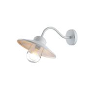 Elstead Lighting Klampenborg applique murale extérieure 1x60 W blanc KLAMPENBORG-WHT