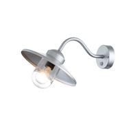 Elstead Lighting Klampenborg Applique murale E27, KLAMPENBORG-PIR-SIL,
