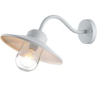 Elstead Lighting Klampenborg applique murale extérieure 1x60 W blanc KLAMPENBORG-WHT