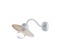 Elstead Lighting Klampenborg applique murale extérieure 1x60 W blanc KLAMPENBORG-PIR-WHT