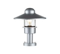 Elstead Lighting Klampenborg Borne d'éclairage E27, KLAMPENBORG-PED-SIL,