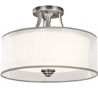 Elstead Lighting Lacey plafonnier 3x40 W blanc KL-LACEY-SF-AP