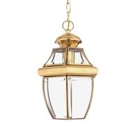 Elstead Lighting Lampe Chaîne Extérieure Laiton H 33,4 cm Cuivre Aged