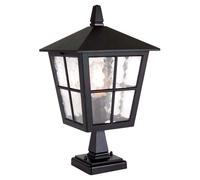 Elstead Lighting Lampe De Jardin Standleuchte Extérieure H 38 Cm Noire Alu E27