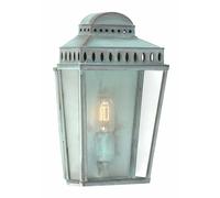 Elstead Lighting Lampe Murale Extérieure en Laiton, Verre Vert IP44 E27 37,5 cm [EEK: Nicht bewertet]
