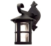 Elstead Lighting Lampe Murale Extérieure Style Lanterne Noir E27, IP43, 29,4 cm