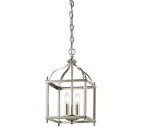Elstead Lighting Larkin lampe suspendue 2x60 W nickel KL-LARKIN-P-S-NI