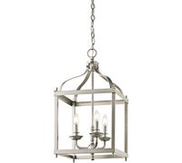 Elstead Lighting Larkin lampe suspendue 3x60 W nickel KL-LARKIN-P-M-NI