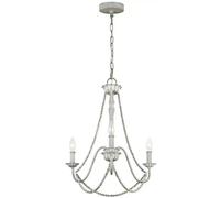 Lustre suspension lampe salle à manger acier bois gris 3 lampes salon