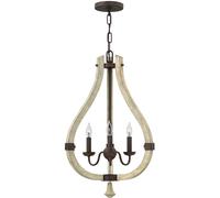 Elstead Lighting Middlefield lampe suspendue 3x60 W fer HK-MIDDLEFIELD3