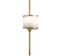 Elstead Lighting Mona applique murale 2x3 W laiton KL-MONA-S-NBR