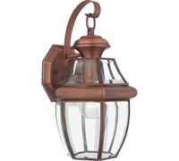 Elstead Lighting Newbury applique murale extérieure 1x60 W cuivre QZ-NEWBURY2-M-AC