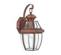 Elstead Lighting Newbury applique murale extérieure 1x60 W cuivre QZ-NEWBURY2-M-AC