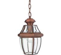Elstead Lighting Newbury lampe suspendue 1x60 W cuivre QZ-NEWBURY8-M-AC