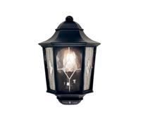 Elstead Lighting - Applique murale Norfolk Half NR7-2-BLK E27 noir H 35,9 cm IP43