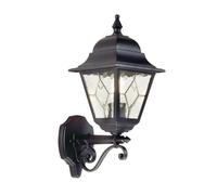 Elstead Lighting Norfolk Up Applique murale E27, NR1-BLK, Up