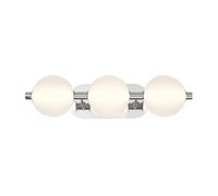 Elstead Lighting Palmas Applique murale LED à 3 sources lumineuses, QN-PALMAS-3W-PN,