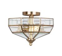 Elstead lighting plafonnier Old Park - Or