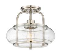 Elstead Lighting Trilogy plafonnier 1x60 W nickel QZ-TRILOGY-SFS-BN