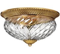 Elstead Lighting Plantation plafonnier 3x60 W laiton HK-PLANTATION-FL-BB