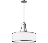 Elstead Lighting Prospect Park lampe suspendue 4x60 W chrome-nickel FE-PROSPECT-PARK-4P