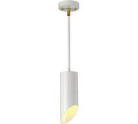 Elstead Lighting Quinto lampe suspendue 1x8 W blanc-laiton QUINTO1P-WAB