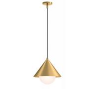 Elstead Lighting Remyck lampe suspendue 1x60 W doré ALM-REMYCK-P-GD