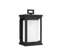 Applique murale d'extérieur noire, finition noire texturée, E27, 60 W, Roscoe Feiss
