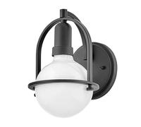Elstead Lighting Somerset Applique murale, E27, QN-SOMERSET1-BK,