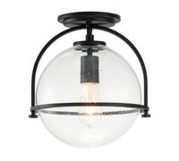 Elstead Lighting Somerset Plafonnier, E27, QN-SOMERSET-F-C-BK,