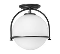 Elstead Lighting Somerset Plafonnier, E27, QN-SOMERSET-F-O-BK,