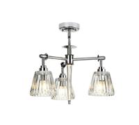 Elstead Lighting Suspension Agatha Chrome