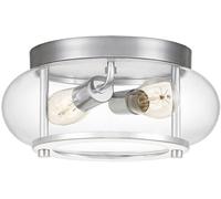 Elstead Lighting Trilogy plafonnier 2x40 W chrome QZ-TRILOGY-F-S-BATH