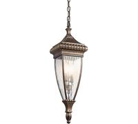 Elstead Lighting Venetian Rain suspension extérieure 2x60 W marron KL-VENETIAN8-M