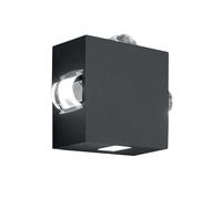 Elstead Lighting Wandleuchte Extérieure LED Aluminium IP54 16,5 cm Graphit