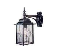 Elstead Lighting Wandleuchte Extérieure Noire IP23 1 Lampe E27 Veranda Antik