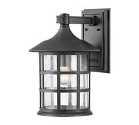 Elstead Lighting Wandleuchte Extérieure Vintage IP44 Clair Noir E27 230 V Verre