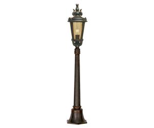 Elstead Lighting Wegeleuchte Extérieure Style Renaissance Bronze H 117 cm IP44