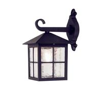 Elstead Lighting Winchester Applique murale, E27, BL18-BLACK, Down