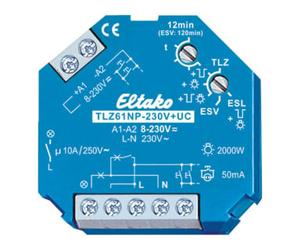 ELTAKO Eltako Interrupteur temporisé d’escalier 8-230VUC,1S,16A TLZ61NP-230V+UC Quantité:1