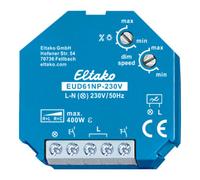Eltako EUD61NP-230V Variateur & Interrupteur à monter bleu