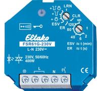 Eltako FSR61G-230V Interrupteur radio 1 canal encastré Puissance de commutation (max.) 400 W Portée max