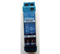 Eltako R12-200-8V Relais de commutation Tension nominale: 8 V Courant de commutation (max.): 8 A 2 NO (T)
